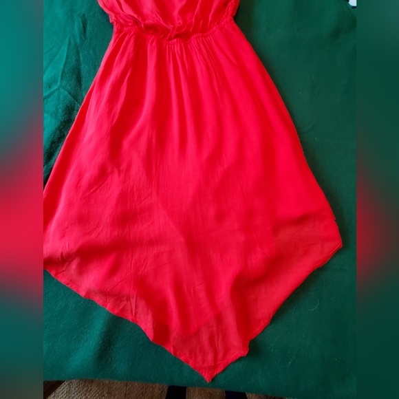Splendid red kerchief bottom dress. NWOT - Picture 8 of 8